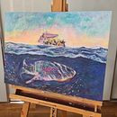 Whaleshark dreaming. Un progetto di Artigianato di jillhturner - 29.06.2024