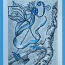 Mon projet du cours : Dessin de créatures fantastiques inspirées de la nature. Un proyecto de Dibujo a lápiz, Dibujo, Pintura a la acuarela, Sketchbook e Ilustración naturalista				 de Brigitte Graciano - 30.05.2024