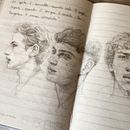 Il mio progetto del corso: Ritratto su blocco da disegno: esplora il volto umano Ein Projekt aus dem Bereich Skizzenentwurf, Zeichnung, Porträtzeichnung, Artistische Zeichnung und Sketchbook von Domenico Santomartino - 30.06.2024