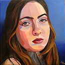 Mein Abschlussprojekt für den Kurs: Porträtmalerei mit Öl: Erforsche Licht und Schatten. Un proyecto de Bellas Artes, Pintura y Pintura al óleo de Angelika Schmidt - 01.07.2024