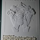 The Creator Yugioh card. Un progetto di Illustrazione tradizionale, Artigianato, Scultura e Papercraft di Nikki Panganiban Deschamp - 02.07.2024