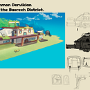 Mi proyecto del curso: Diseño de concept art y worldbuilding. Un proyecto de Ilustración digital, Concept Art, Dibujo digital y Pintura digital de Julio Cedillo - 02.07.2024