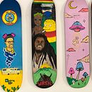 Diseño de skates. Artes plásticas e Ilustração tradicional projeto de tamara_riesco_casado14 - 03.07.2024