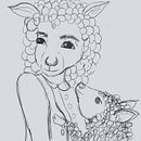 Hybrid Lamb. Een project van Traditionele illustratie y  Olieverfschilderij van Lorena Garcia - 03.07.2024