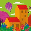 Meu projeto do curso: Ilustração flat com Photoshop. Projekt z dziedziny Trad, c, jna ilustracja, Ilustracja c, frowa, Malarstwo c i frowe użytkownika Lucas Almeida - 13.06.2024