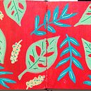 Mein Abschlussprojekt für den Kurs: Botanische Muster im Skizzenbuch. Un projet de Illustration traditionnelle, Création de motifs, Illustration botanique , et Carnet de croquis de Katja Bader - 05.07.2024