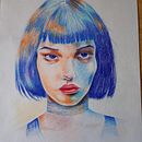 Mi proyecto del curso: Dibujo de retratos llamativos con lápices de colores. Drawing, Portrait Drawing, Sketchbook, and Colored Pencil Drawing project by Jesús candelas - 07.06.2024
