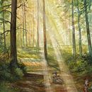 My course project: Enchanting watercolor landscapes: painting with light. Painting, and Watercolor Painting project by Egidio Calabrese Violetta - 07.06.2024
