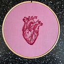 Anatomical Heart. Un proyecto de Bordado de Stacey Kyme - 14.02.2023