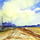 Watercolour Landscape . % Harry Boltt tarafından hazırlanan Geleneksel illüstras, on, Sulubo, Ve a Resim projesi - 07.07.2024