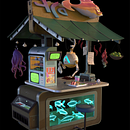 Space Sushi. 3D projeto de Leandro Luz - 07.07.2024