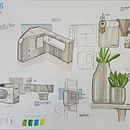 dessins aux feutres a alcool. Ilustração tradicional projeto de Matisse Pierron - 08.07.2024