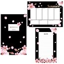 Proyecto flor de cerezo acuarela (SAKURA). Traditional illustration, Fine Arts, Painting, Drawing, Watercolor Painting, and Botanical Illustration project by Laura Estefania Santiago Rocha - 07.08.2024