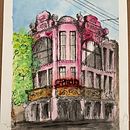 Desenho arquitetônico com aquarela e tinta - Capitólio- Porto Alegre/RS.. Un projet de Esquisse , Dessin, Aquarelle, Illustration architecturale, Carnet de croquis et Illustration à l'encre de paola_viana1993 - 07.07.2024