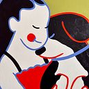 Mother and Child. Projekt z dziedziny  Malarstwo i  Projektowanie plakatów użytkownika Rae - 25.04.2024