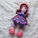 Meu projeto do curso: Amigurumi: crie bonecas com estilo romântico. Artesanato, Design de brinquedos, Tecido, Crochê, Amigurumi, e Design têxtil projeto de Jessica Firmino - 08.07.2023