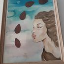 Mi proyecto del curso: Retrato ilustrado en acuarela. Un proyecto de Ilustración tradicional, Bellas Artes, Pintura, Dibujo, Pintura a la acuarela, Dibujo de Retrato y Dibujo artístico de ficticis - 09.07.2024
