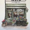 My project for course: Watercolor Urban Illustration: Portray your City. Un proyecto de Pintura, Dibujo, Pintura a la acuarela e Ilustración arquitectónica de livsofie_art - 10.07.2024