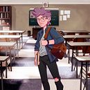 School Visual novel Character. Un projet de Illustration numérique de James Smith - 11.07.2024