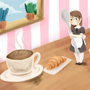 Mi proyecto del curso: Ilustración infantil con Procreate: crea escenas mágicas. Projekt z dziedziny Ilustracja c, frowa, Ilustracje dla dzieci, Malarstwo c, frowe i Książka obrazkowa użytkownika Vale Aubel - 11.07.2024