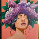 Meu projeto do curso: Pintura de retratos femininos com tinta acrílica. Un progetto di Pittura e Pittura acrilica di Gabi Tedeschi - 12.07.2024