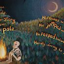 My project for course: ​​Playful Hand-Lettering for Children’s Book Illustration. Un progetto di Illustrazione tradizionale, Lettering, Disegno, H, lettering, Narrativa, Illustrazione digitale, Illustrazione infantile e Albo illustrato di elizabeth_pikesley - 01.07.2024