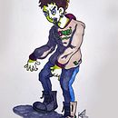 Il mio progetto del corso: Introduzione alla creazione di personaggi stile cartoon. Ilustração tradicional, Design de personagens, e Desenho projeto de kahl - 13.07.2024