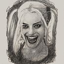 My project for course: Artistic Drawing for Beginners | Harley Quinn . Un progetto di Disegno a matita, Disegno, Disegno realistico e Disegno artistico di Ramesh Ravone - 11.07.2024