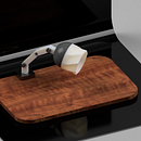 Mi proyecto del curso: Lampara ajustable para escritorio. 3D, Industrial Design, Product Design, 3D Modeling, and 3D Design project by Christian Saucedo - 07.11.2024