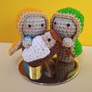 Pesebres amigurumi. Un projet de Art textile de Alexandra Garcia Gonzalez - 14.11.2023