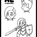 Criso se escapa. . Projekt z dziedziny Trad, c, jna ilustracja, Komiks, R, sunek ołówkiem,  R i sunek użytkownika Alba Ubeda Izquierdo - 15.07.2024