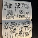 My project for course: Hand-Lettering Sketchbook: Techniques to Unlock Creativity. Esboçado, Criatividade, Desenho, H, Lettering, e Sketchbook projeto de Jelle Hoksbergen - 16.07.2024