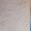 Mi proyecto del curso: Diario de dibujo: crea personajes fantásticos. Design de personagens, Esboçado, Desenho a lápis, Desenho, e Sketchbook projeto de yefersonlopezoviedo92 - 18.07.2024