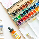 Técnicas experimentales de acuarela . Painting project by Sarai Pérez - 07.18.2024