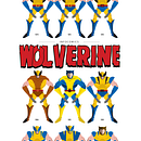 WOLVERINE PROJECT 1974-2024. Un proyecto de Diseño, Ilustración tradicional, Diseño de personajes, Diseño editorial, Diseño gráfico, Tipografía, Cómic, Infografía e Ilustración vectorial de Norbi Baruch - 18.07.2024