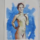 Mi proyecto del curso: Figura humana en acuarela . Ilustrasi tradisional, Seni Rupa, Lukisan, Lukisan Cat Air, Gambar Realistis, Dan Gambar Gambar proyek oleh mjacuoli - 07.18.2024