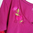 My project for course: Hand Embroidery for Clothing: Stitch a Collage Design. Projekt z dziedziny  Haft, Upc, cling, Wzornictwo tekst i liów użytkownika mon_adresse_de_zebre - 19.07.2024