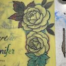 Mi proyecto del curso: Tatuaje botánico con puntillismo. Un projet de Illustration traditionnelle, Conception de tatouage et Illustration botanique de Jonatan Alberto Romero - 20.07.2024