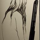 Es poco pero es trabajo honesto. Artes plásticas, Esboçado, Desenho a lápis, Desenho, Desenho realista, e Desenho anatômico projeto de Ali Andrei - 31.12.2022