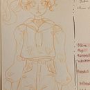 My project for course: The Art of Manga: Drawing Unique Characters. Character Design, Pencil Drawing, Drawing, Ink Illustration, and Manga project by Chloe Pretorius - 07.22.2024