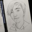 Mon projet du cours : Carnet de portraits : explorez le visage humain. Un progetto di Bozzetti, Disegno, Disegno di ritratti, Disegno artistico e Sketchbook di Mariana Gourdon - 08.07.2024