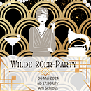 20er Party. Un progetto di Graphic design di christinkoenig - 06.05.2024