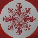 Meu projeto do curso: Introdução à arte islâmica: crie patterns biomórficos Ein Projekt aus dem Bereich Malerei, Musterdesign, Zeichnung, Aquarellmalerei und Illustration mit Tinte von emillycvale - 23.07.2024