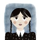 Merlina. Un progetto di Illustrazione digitale, Character design e Graphic design di Lucia Puente - 16.07.2024