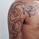 Mi proyecto del curso: Tatuaje para principiantes. Tattoo Design project by Katherine Quiñónez Morales - 07.25.2024