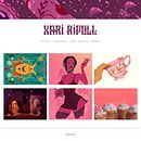 Diseño de Página Web en Html. Un proyecto de Ilustración digital, Ilustración tradicional, Diseño Web y Diseño gráfico de Zharik Barrios Ripoll - 27.07.2024