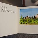 Watercolor Travel Journal: La Alhambra, Granada, España . Ilustrasi tradisional, Lukisan Cat Air, Ilustrasi Arsitektur, Dan Buku sketsa proyek oleh Pilar Osorio - 07.26.2024