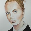 Mi proyecto del curso: Retrato en acuarela a partir de una fotografía Ein Projekt aus dem Bereich Traditionelle Illustration, Aquarellmalerei und Porträtzeichnung von olgamontells - 27.07.2024