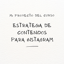 Mi proyecto del curso: Estrategia de contenidos para Instagram . % Naschla Aguayo Fernández tarafından hazırlanan Pazarlama, Sos, al Med, a, Dijital Pazarlama, Mobil Pazarlama, Instagram, İletişim & Instagram Pazarlaması projesi - 07.26.2024