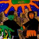 WSCHÓD (CD ART). Un progetto di Musica, Product design, Arte concettuale, Pittura acrilica e Produzione musicale di lawkasklad - 28.07.2024